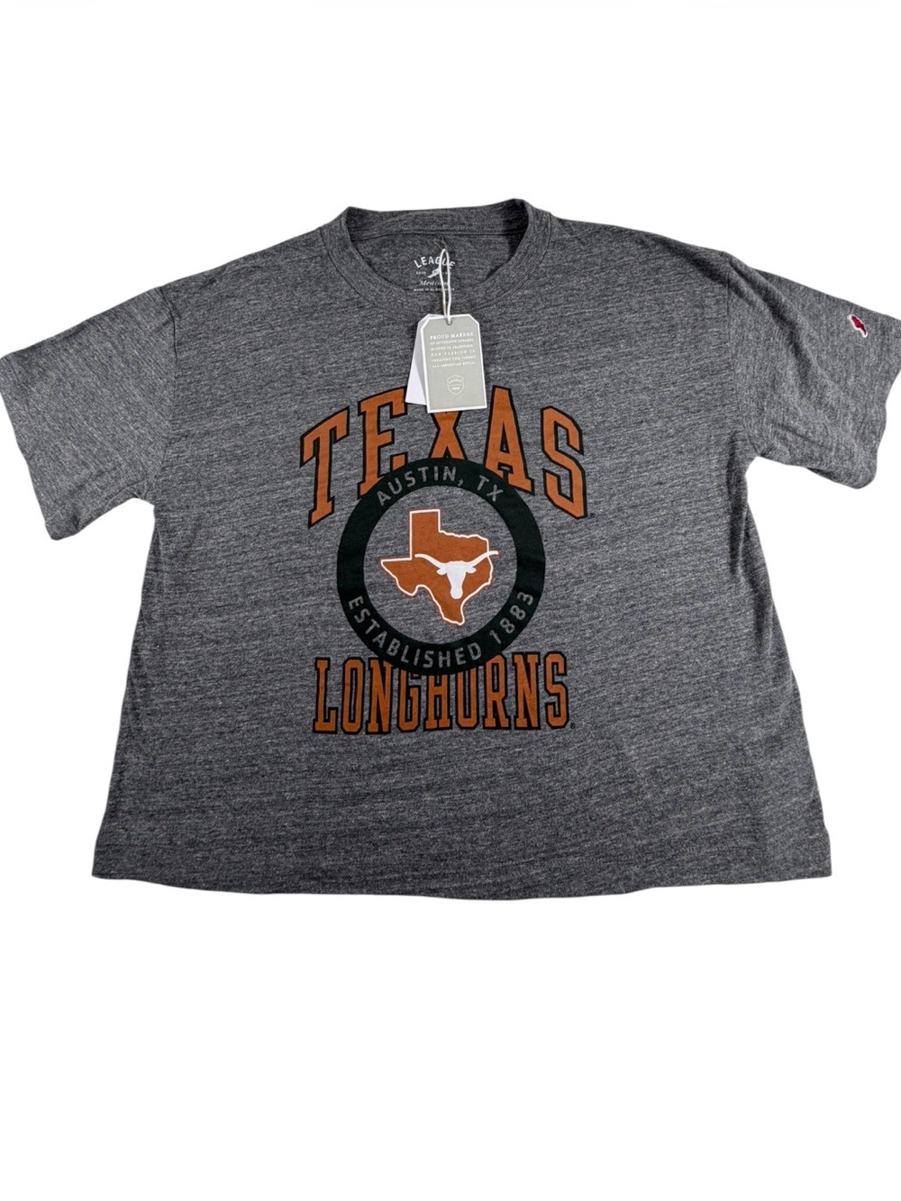 Texas Longhorns Austin TX Graphic Tee NWT League 91 Women’s‎ Medium